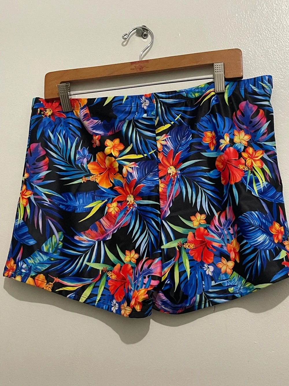 Aqua Eve Women’s Plus Sz 18W  2-pc  Swim Dress with Shorts Floral Print NWT